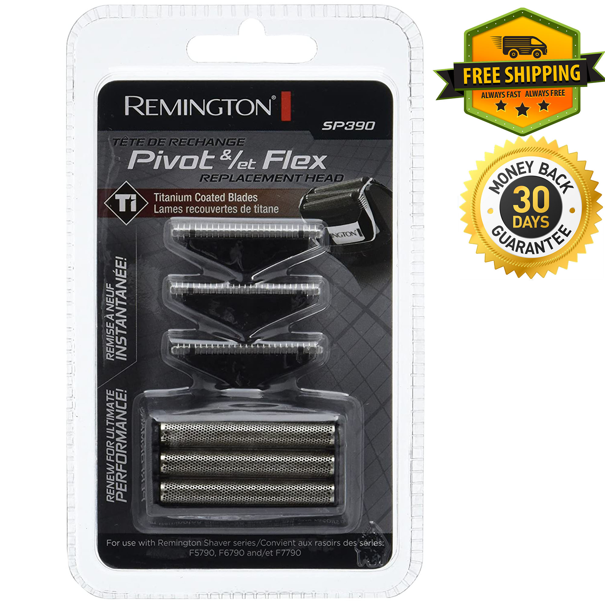 Remington SP390 Replacement Screen and Blades for Series 5 and 7 Foil